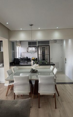 Apartamento à venda com 80m², 3 quartos e 2 vagasSala - Sala de Jantar