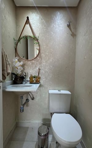 Apartamento à venda com 80m², 3 quartos e 2 vagasLavabo