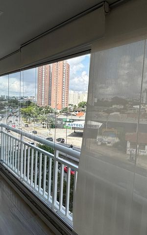 Apartamento à venda com 80m², 3 quartos e 2 vagasSala - Sala de Jantar Varanda