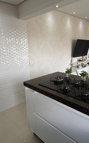 Apartamento à venda com 80m², 3 quartos e 2 vagasCozinha