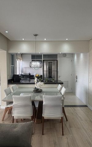 Apartamento à venda com 80m², 3 quartos e 2 vagasSala - Sala de Jantar