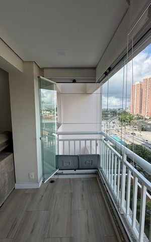 Apartamento à venda com 80m², 3 quartos e 2 vagasSala - Sala de Jantar Varanda