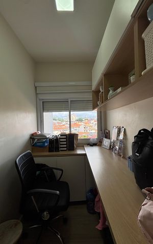Apartamento à venda com 80m², 3 quartos e 2 vagasEscritório