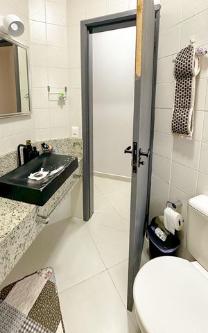Casa de condomínio para alugar com 112m², 3 quartos e 2 vagasBanheiro