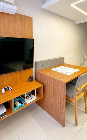 Casa de condomínio para alugar com 112m², 3 quartos e 2 vagasSala de Jantar