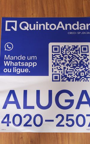Apartamento para alugar com 39m², 2 quartos e sem vagaPlaca instalada na janela do imóvel - Código da placa: YIXW-1184