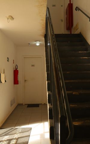 Apartamento para alugar com 39m², 2 quartos e sem vagaÁrea comum - Saguão do andar