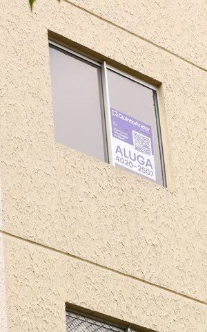 Apartamento para alugar com 39m², 2 quartos e sem vagaPlaca instalada na janela do imóvel - Código da placa: YIXW-1184