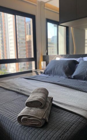 Studio para alugar com 28m², 1 quarto e sem vaga