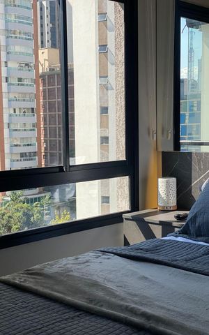 Studio para alugar com 28m², 1 quarto e sem vaga