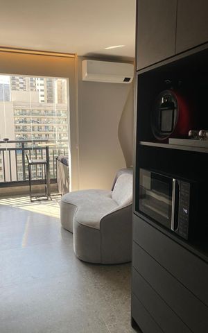 Studio para alugar com 28m², 1 quarto e sem vaga