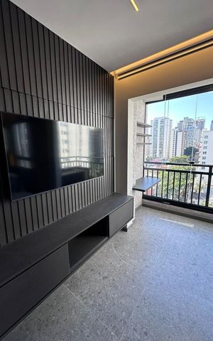 Studio para alugar com 28m², 1 quarto e sem vaga