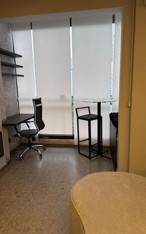 Studio para alugar com 28m², 1 quarto e sem vaga