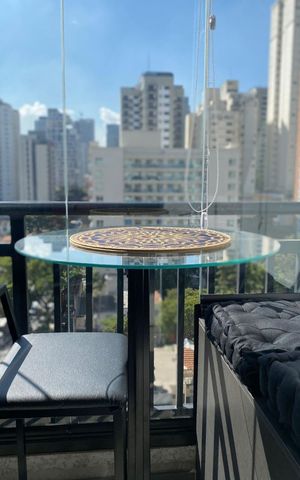 Studio para alugar com 28m², 1 quarto e sem vaga
