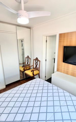Apartamento à venda com 150m², 4 quartos e 3 vagas Apartamento à venda com 150m², 4 quartos e 3 vagasQuarto 3 - Suíte
