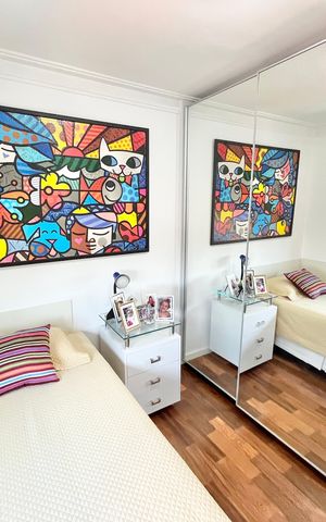 Apartamento à venda com 150m², 4 quartos e 3 vagas Apartamento à venda com 150m², 4 quartos e 3 vagasQuarto 2 - Suíte