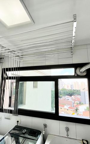 Apartamento à venda com 150m², 4 quartos e 3 vagas Apartamento à venda com 150m², 4 quartos e 3 vagasÁrea de Serviço