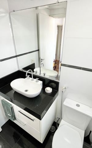 Apartamento à venda com 150m², 4 quartos e 3 vagas Apartamento à venda com 150m², 4 quartos e 3 vagasBanheiro da Suíte 3