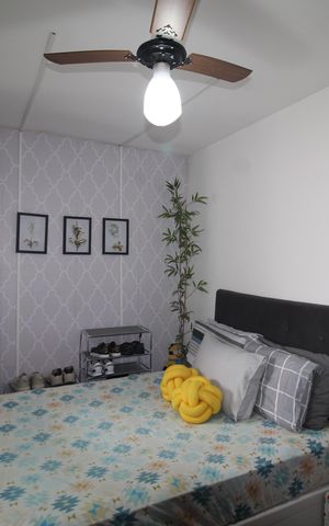 Apartamento à venda com 36m², 1 quarto e 1 vagaQuarto 1