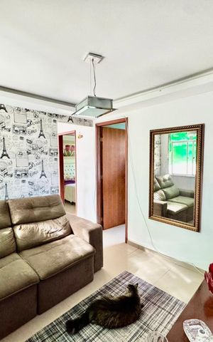 Casa de condomínio à venda com 55m², 2 quartos e 1 vagaSala