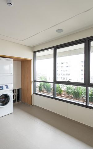 Studio à venda com 27m², 1 quarto e sem vaga Studio à venda com 27m², 1 quarto e sem vagaLavanderia