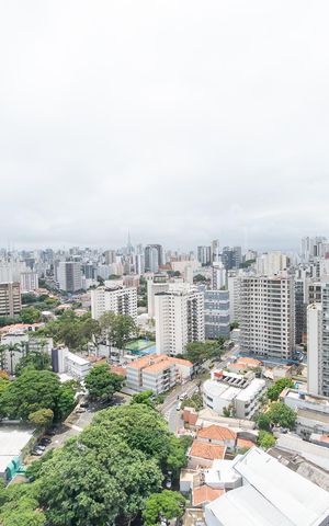 Studio à venda com 27m², 1 quarto e sem vaga Studio à venda com 27m², 1 quarto e sem vagaVista do Espaço Gourmet