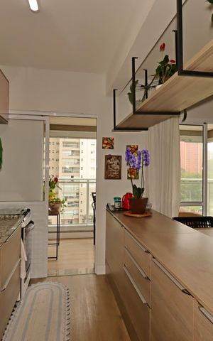Apartamento à venda com 92m², 2 quartos e 1 vagaCozinha