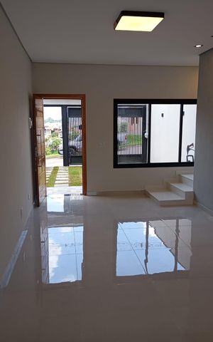 Casa de condomínio à venda com 150m², 3 quartos e 2 vagas Casa de condomínio à venda com 150m², 3 quartos e 2 vagasSala