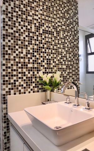 Apartamento à venda com 90m², 4 quartos e 2 vagas Apartamento à venda com 90m², 4 quartos e 2 vagasBanheiro do Quarto 1