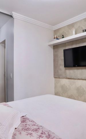 Apartamento à venda com 90m², 4 quartos e 2 vagas Apartamento à venda com 90m², 4 quartos e 2 vagasQuarto 1