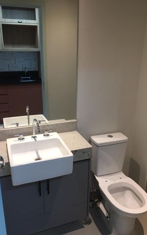 Studio para alugar com 28m², 1 quarto e sem vaga
