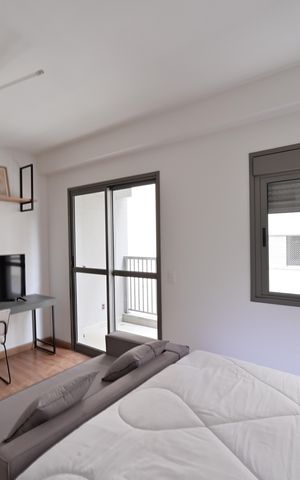 Studio à venda com 26m², 1 quarto e sem vagaSala/Quarto