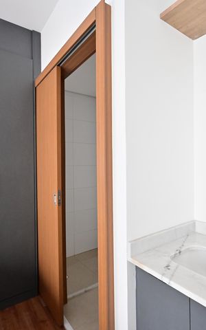 Studio à venda com 26m², 1 quarto e sem vagaBanheiro Social