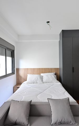 Studio à venda com 26m², 1 quarto e sem vagaSala/Quarto