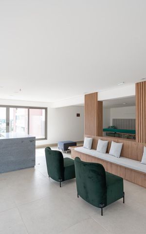 Studio à venda com 26m², 1 quarto e sem vaga Studio à venda com 26m², 1 quarto e sem vagaSalão de Festas
