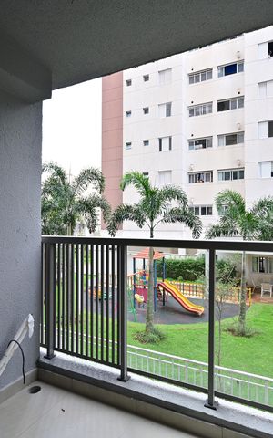 Studio à venda com 26m², 1 quarto e sem vagaVaranda