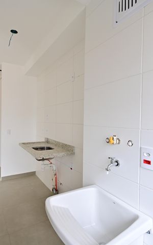 Apartamento à venda com 52m², 2 quartos e 1 vagaLavanderia