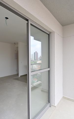 Apartamento à venda com 52m², 2 quartos e 1 vagaVaranda