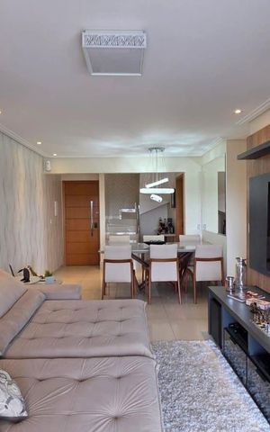 Apartamento à venda com 247m², 3 quartos e 3 vagas Apartamento à venda com 247m², 3 quartos e 3 vagasSala