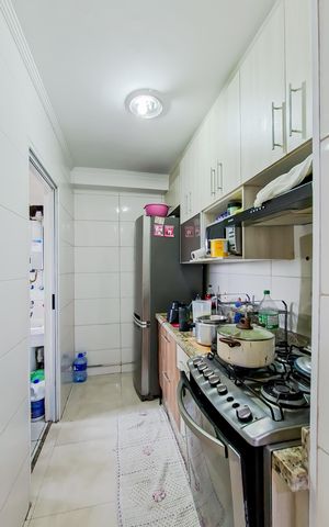 Apartamento à venda com 57m², 2 quartos e 1 vagaCozinha