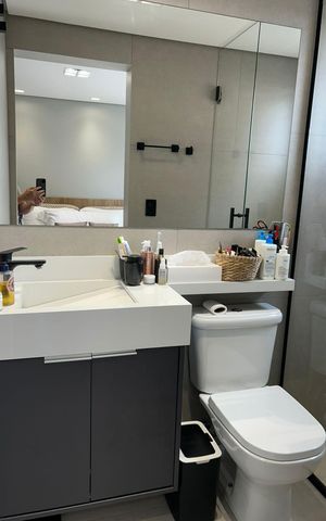 Apartamento à venda com 96m², 3 quartos e 2 vagasBanheiro