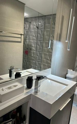 Apartamento à venda com 96m², 3 quartos e 2 vagasBanheiro