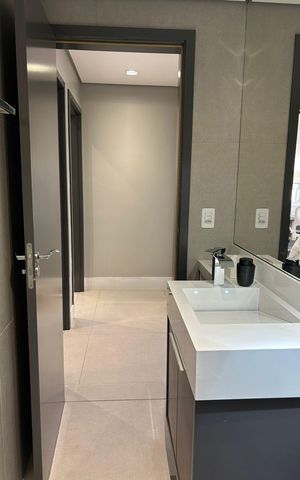 Apartamento à venda com 96m², 3 quartos e 2 vagasBanheiro