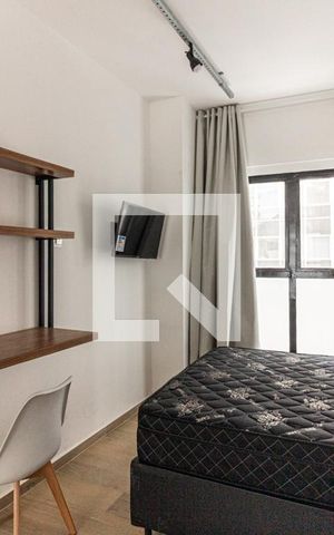 Studio para alugar com 43m², 1 quarto e sem vaga