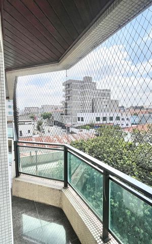 Apartamento à venda com 125m², 3 quartos e 3 vagasVaranda da Sala / Quartos