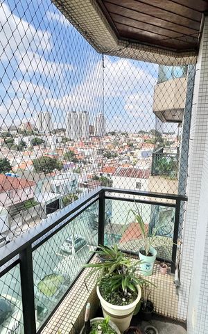Apartamento à venda com 125m², 3 quartos e 3 vagasVaranda da Sala / Quartos