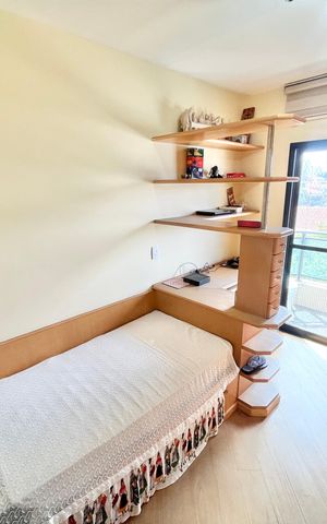 Apartamento à venda com 125m², 3 quartos e 3 vagasQuarto 2