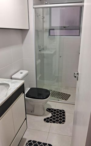 Apartamento para alugar com 80m², 3 quartos e 2 vagas Apartamento para alugar com 80m², 3 quartos e 2 vagasBanheiro