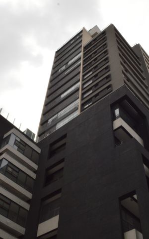 Studio à venda com 58m², 2 quartos e 1 vagaFachada