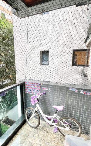 Apartamento à venda com 213m², 4 quartos e 3 vagas Apartamento à venda com 213m², 4 quartos e 3 vagasVaranda da Suíte